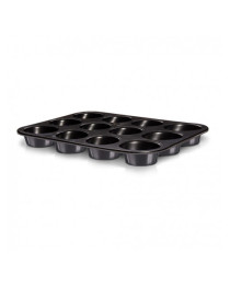 Форма для 12 мафінів Berlinger Haus Metallic Line Carbon Pro Edition (BH-1821)
